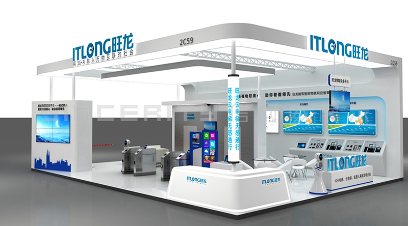 旺龍展臺(tái)側(cè)立面